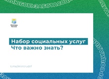 Набор социальных услуг